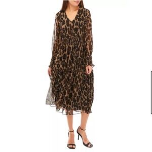 Taylor Smocked Long Sleeve Dress